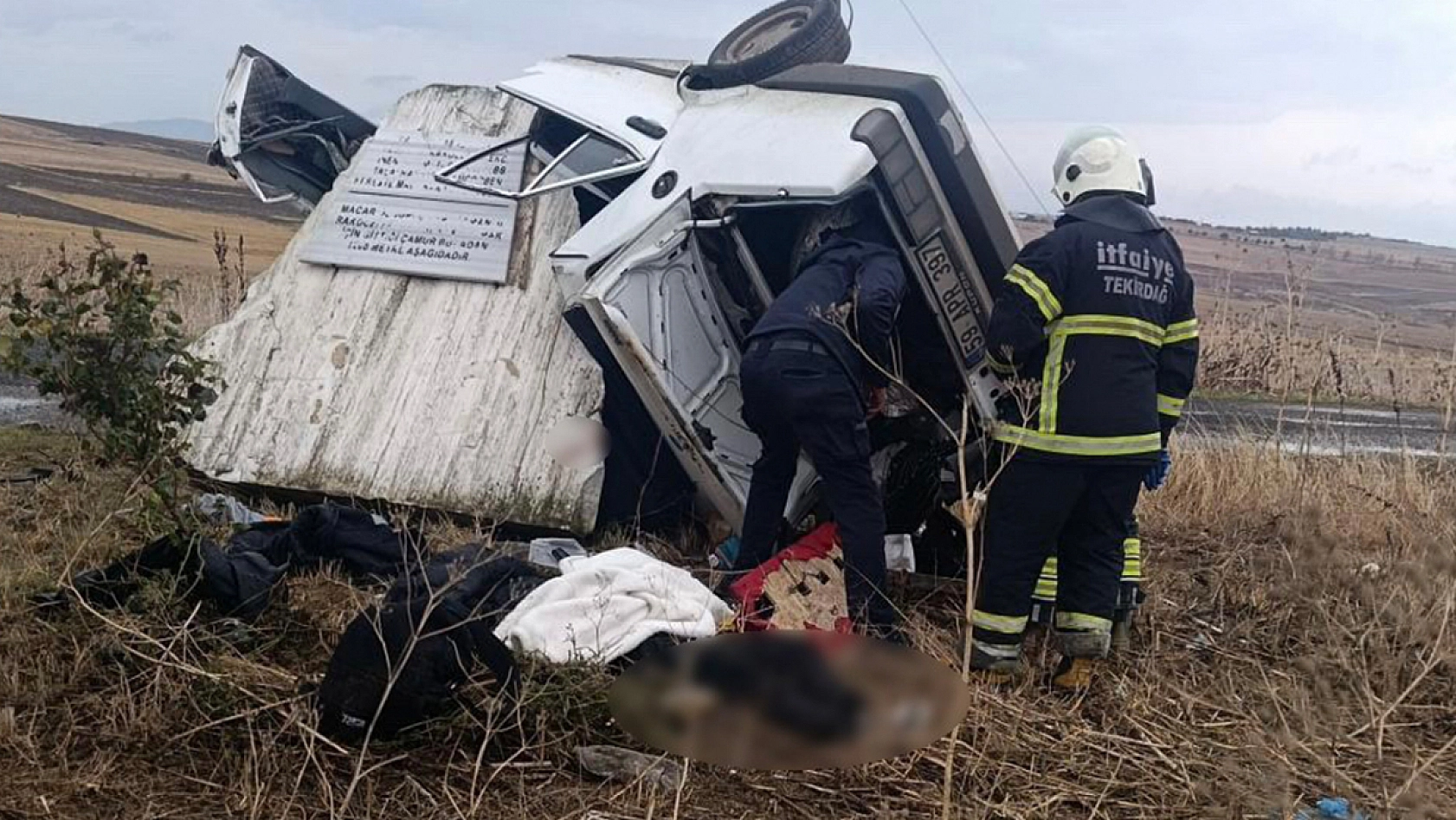 Feci kaza: 1 ölü, 3 yaralı