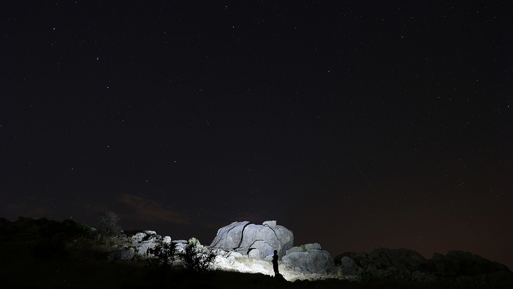 Elazığ'da Perseid meteor yağmuru yoğun ilgi gördü