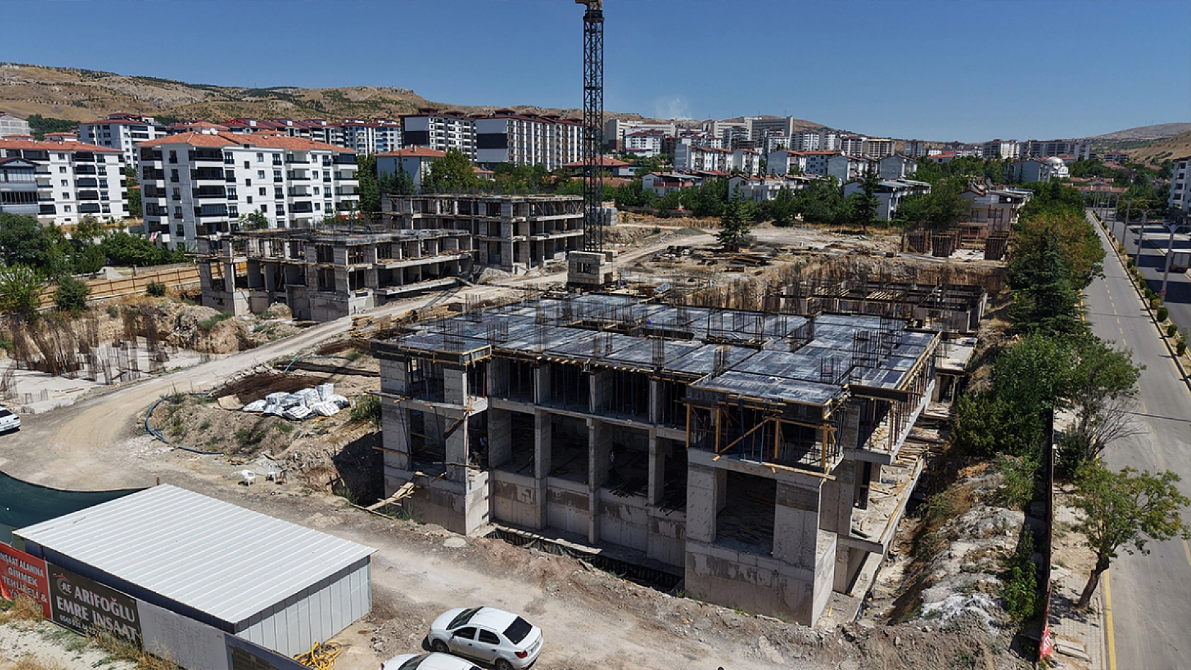 Elazığ'da kentsel dönüşüm çalışmaları hız kesmeden devam ediyor