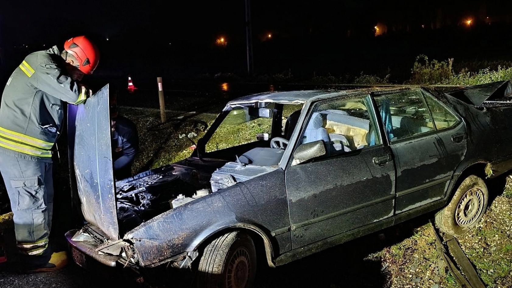 Konya'da yağmur kazaları peş peşe getirdi: 11 Yaralı