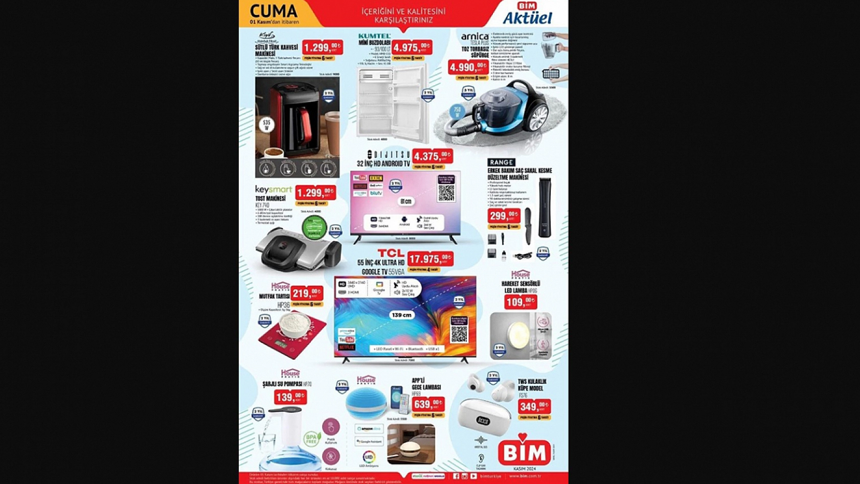 BİM markette bu haftaya özel yeni indirimli ürünler