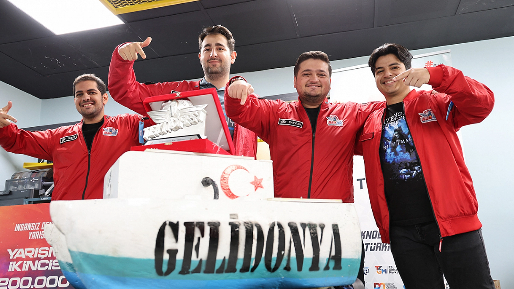 Elazığ'ı gururlandıran büyük başarı: Genç mühendislerden TEKNOFEST derecesi