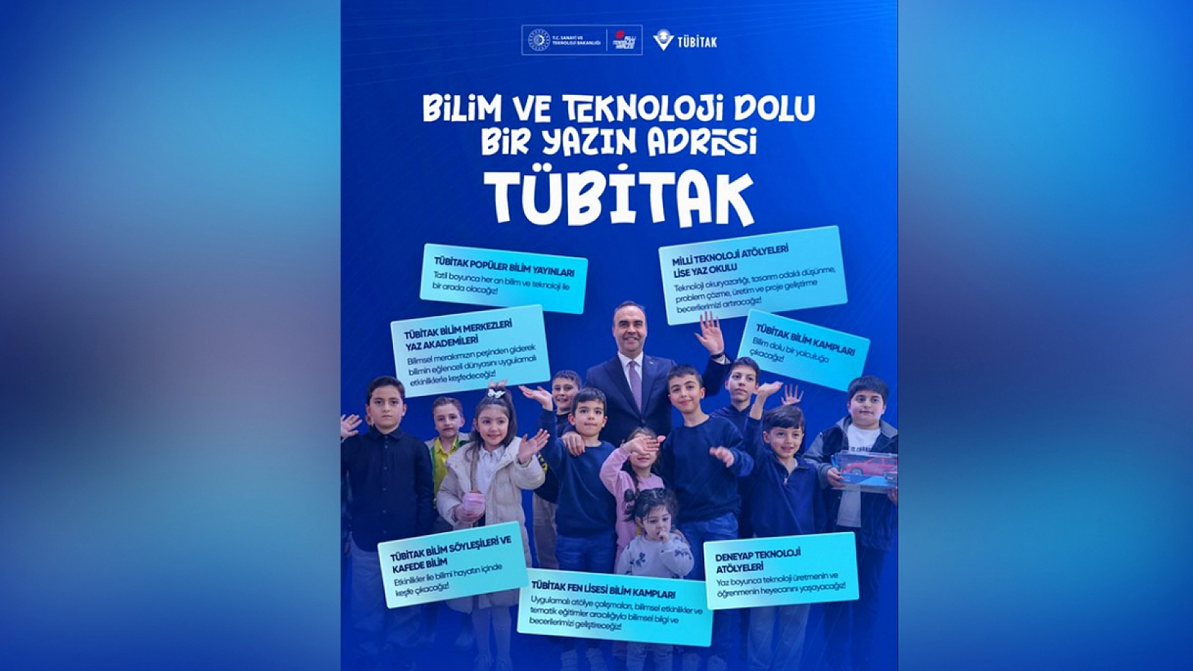 TÜBİTAK'tan öğrencilere müjde!