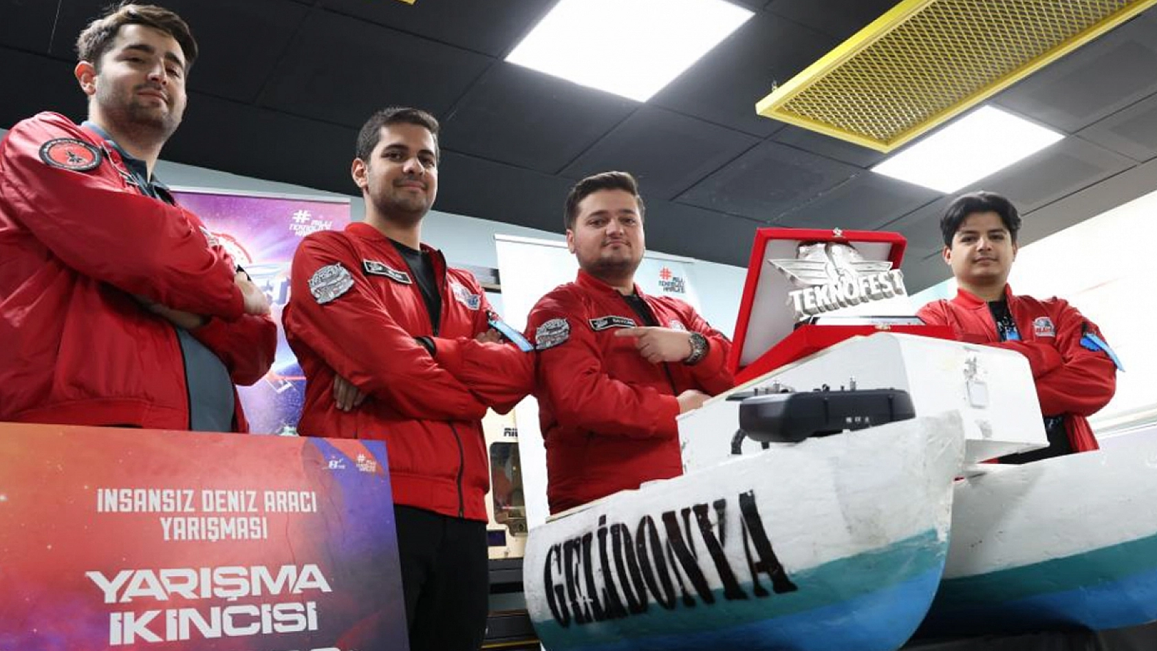 Elazığ'ı gururlandıran büyük başarı: Genç mühendislerden TEKNOFEST derecesi