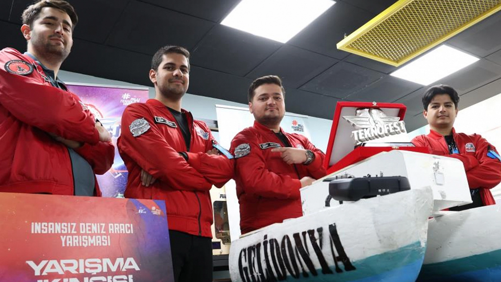 Elazığ'ı gururlandıran büyük başarı: Genç mühendislerden TEKNOFEST derecesi