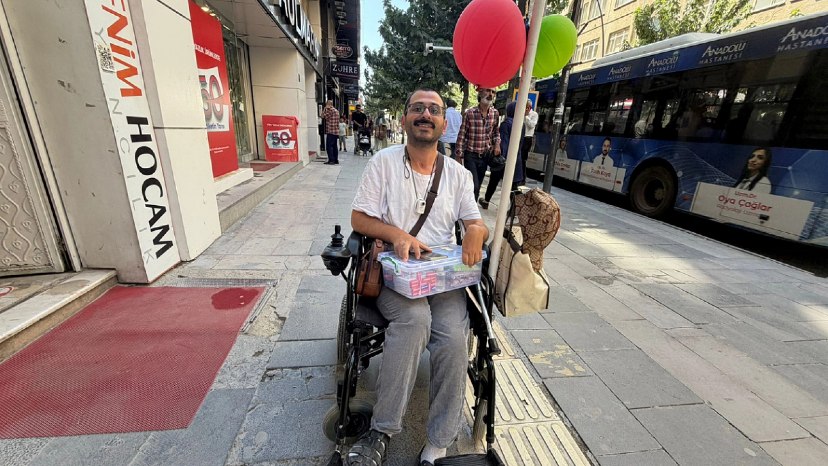 Çocuken kaza geçirdi, hayatı değişti