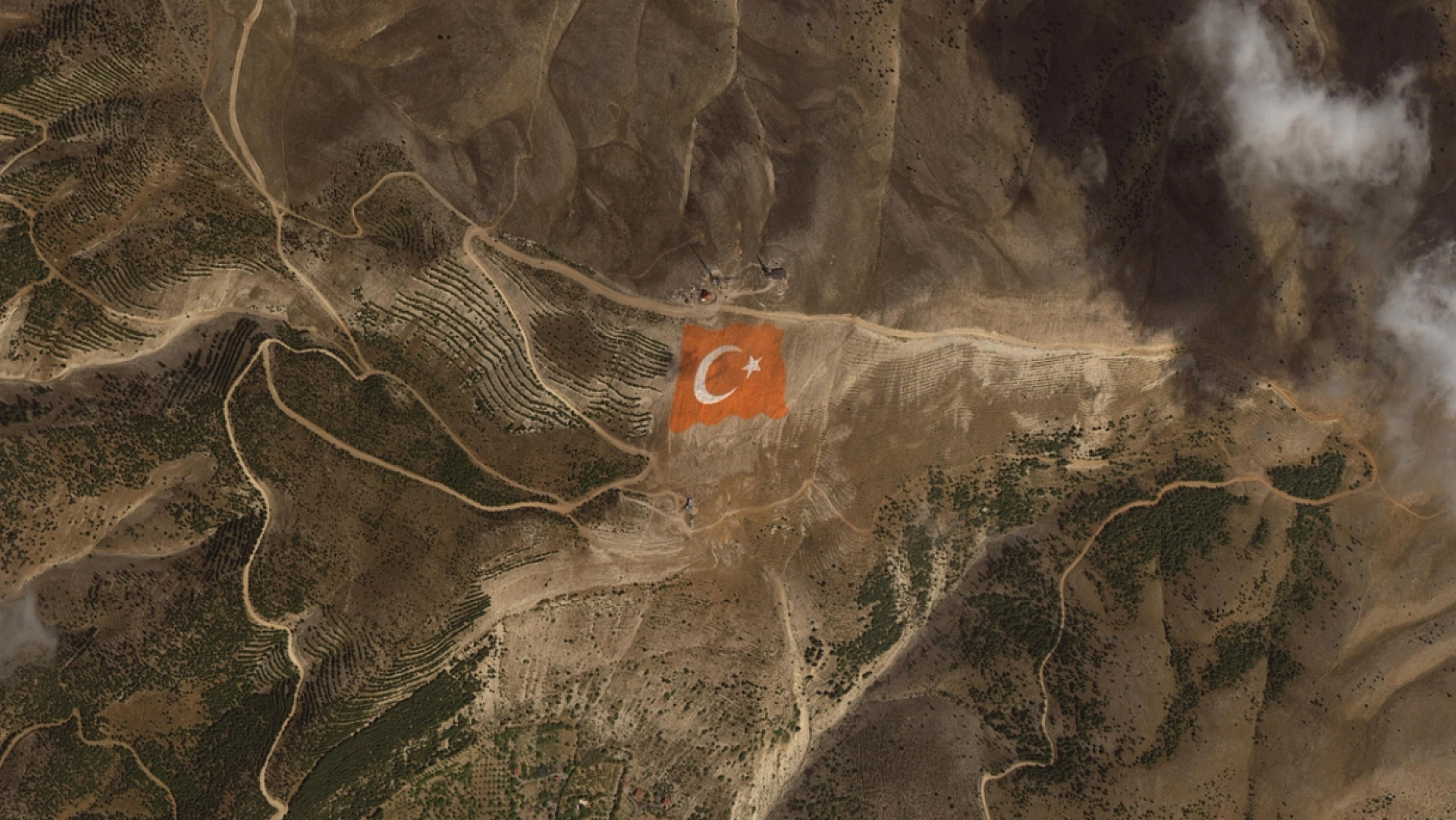 Göktürk-1 uydusundan Elazığ detayı! Harput uzaydan görüntülendi