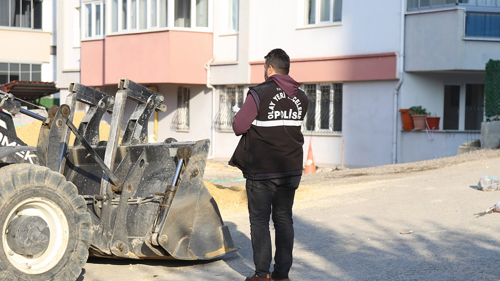 İş makinesinin çarptığı yaşlı kadın hayatını kaybetti