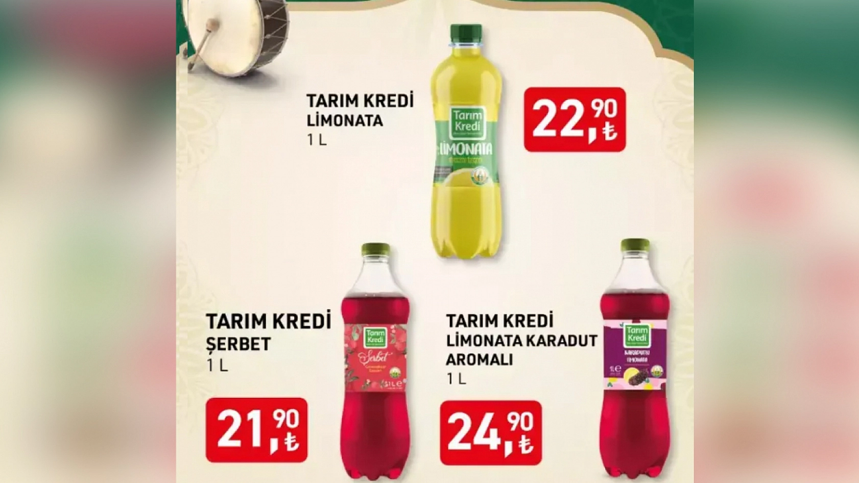 Tarım Kredi marketlerinden Ramazan'a özel indirim