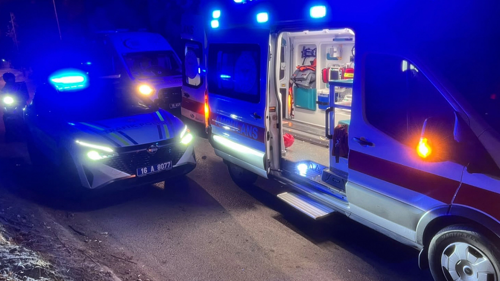 Kazada ağır yaralanan sürücü hayatını kaybetti