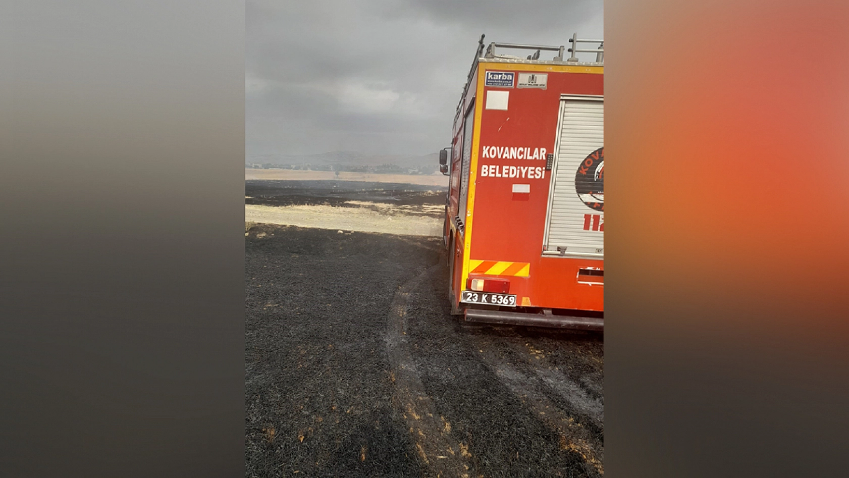 Elazığ'da korkutan yangın