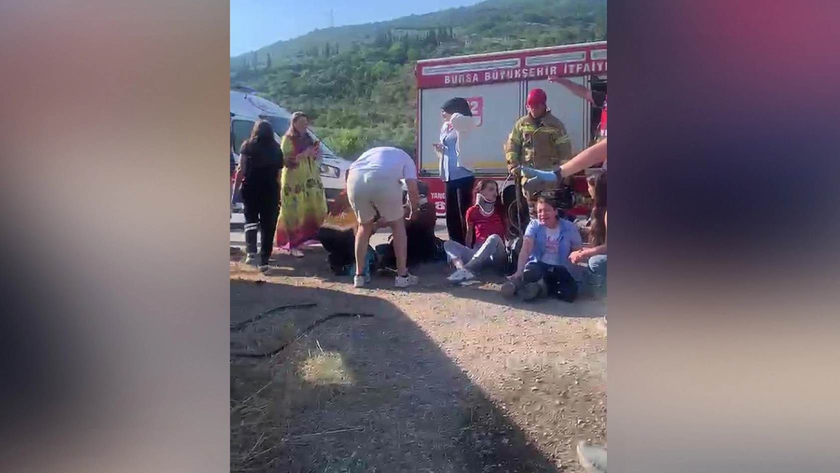 Feci kaza! 15 yaralı