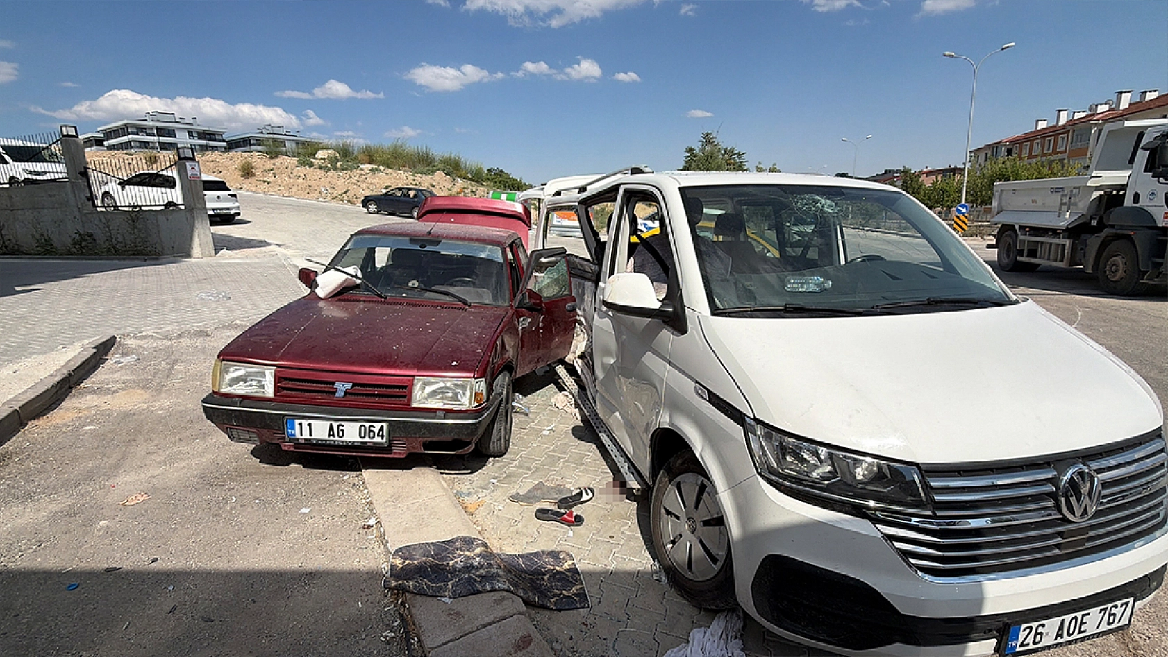 Kaza sonrası taraflar arasında kavga çıktı: 7 kişi yaralandı