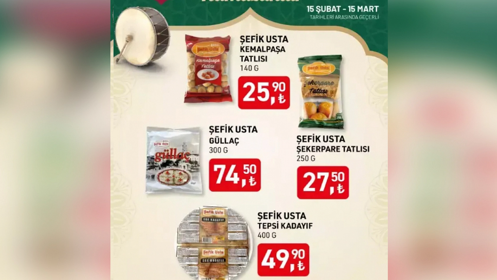 Tarım Kredi marketlerinden Ramazan'a özel indirim