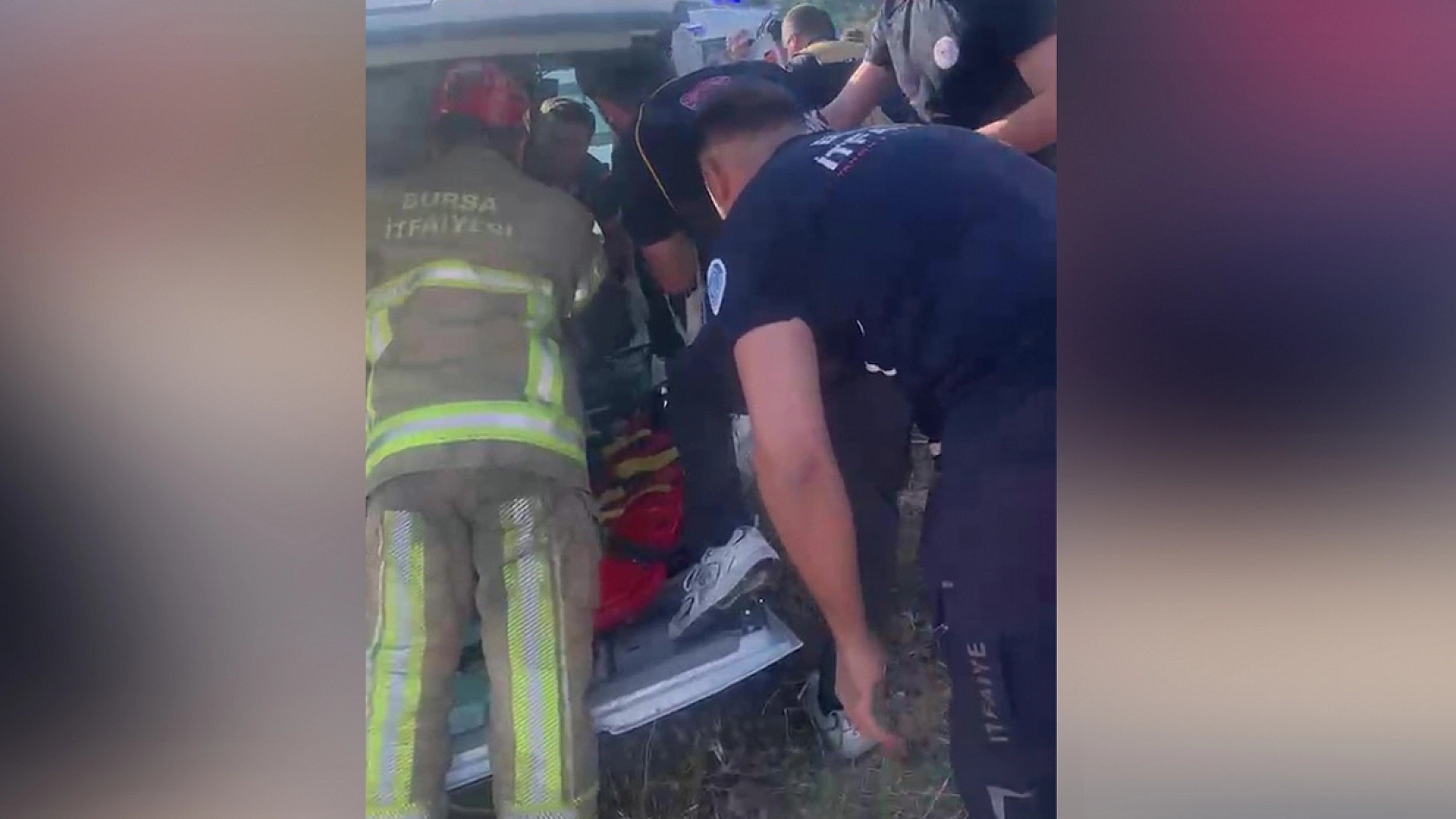 Feci kaza! 15 yaralı