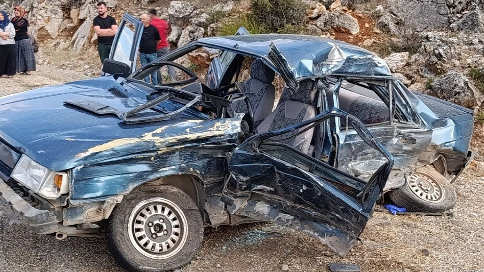Feci kaza: 1 ölü, 3 yaralı