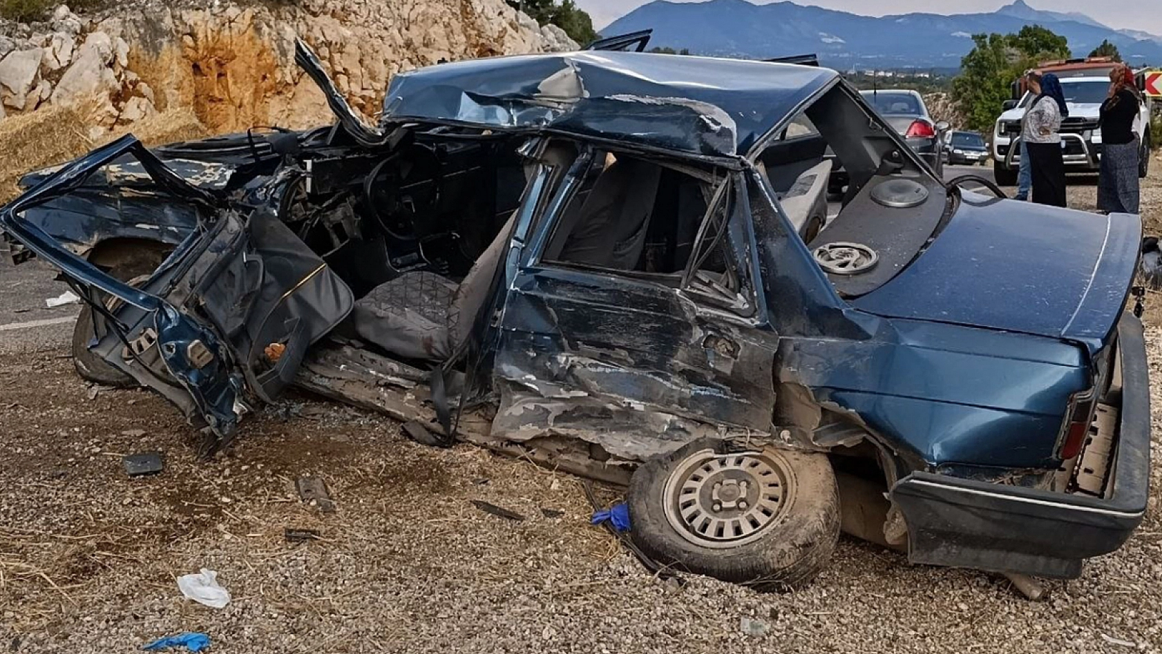 Feci kaza: 1 ölü, 3 yaralı