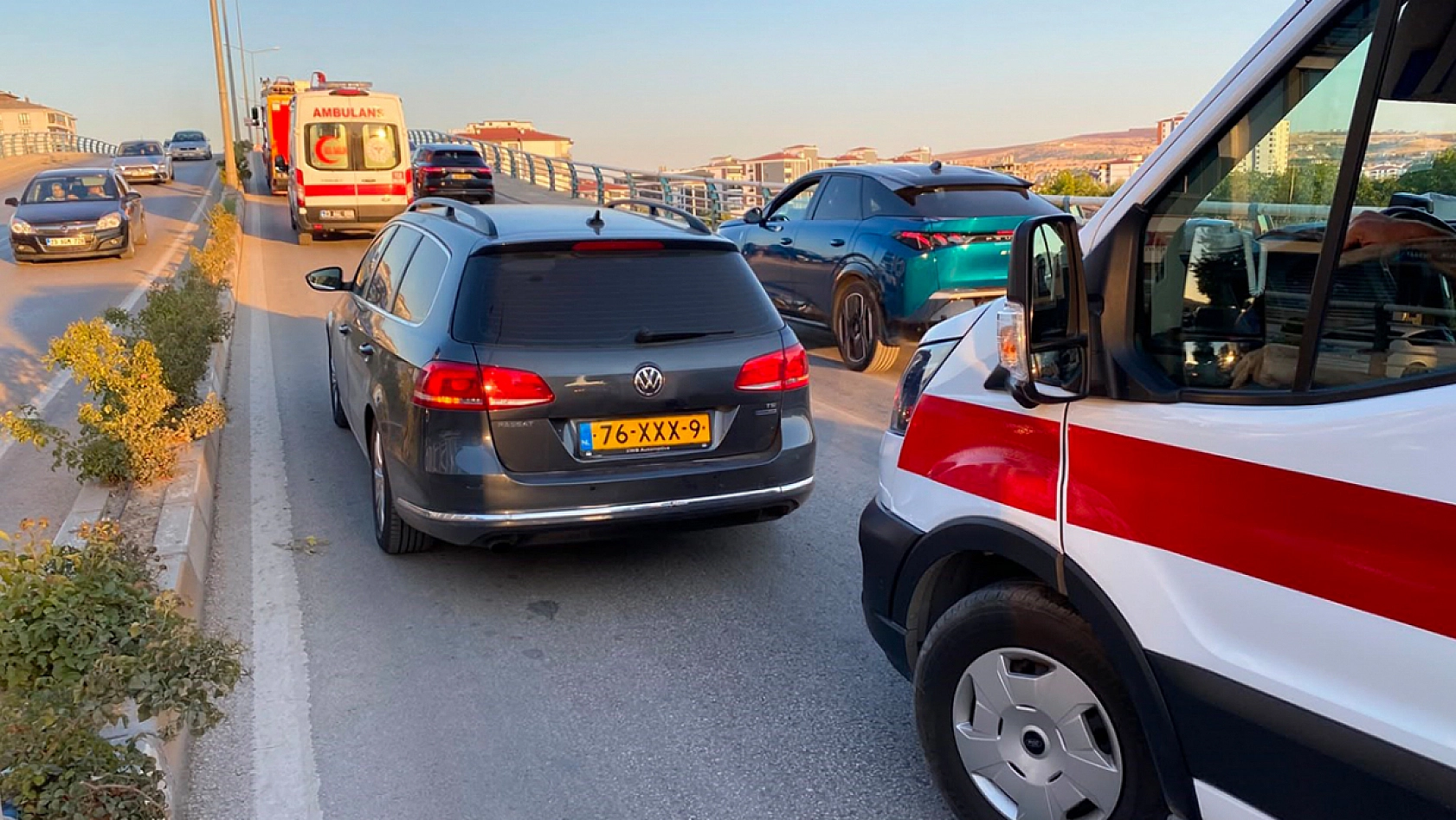 Elazığ'da feci kaza!