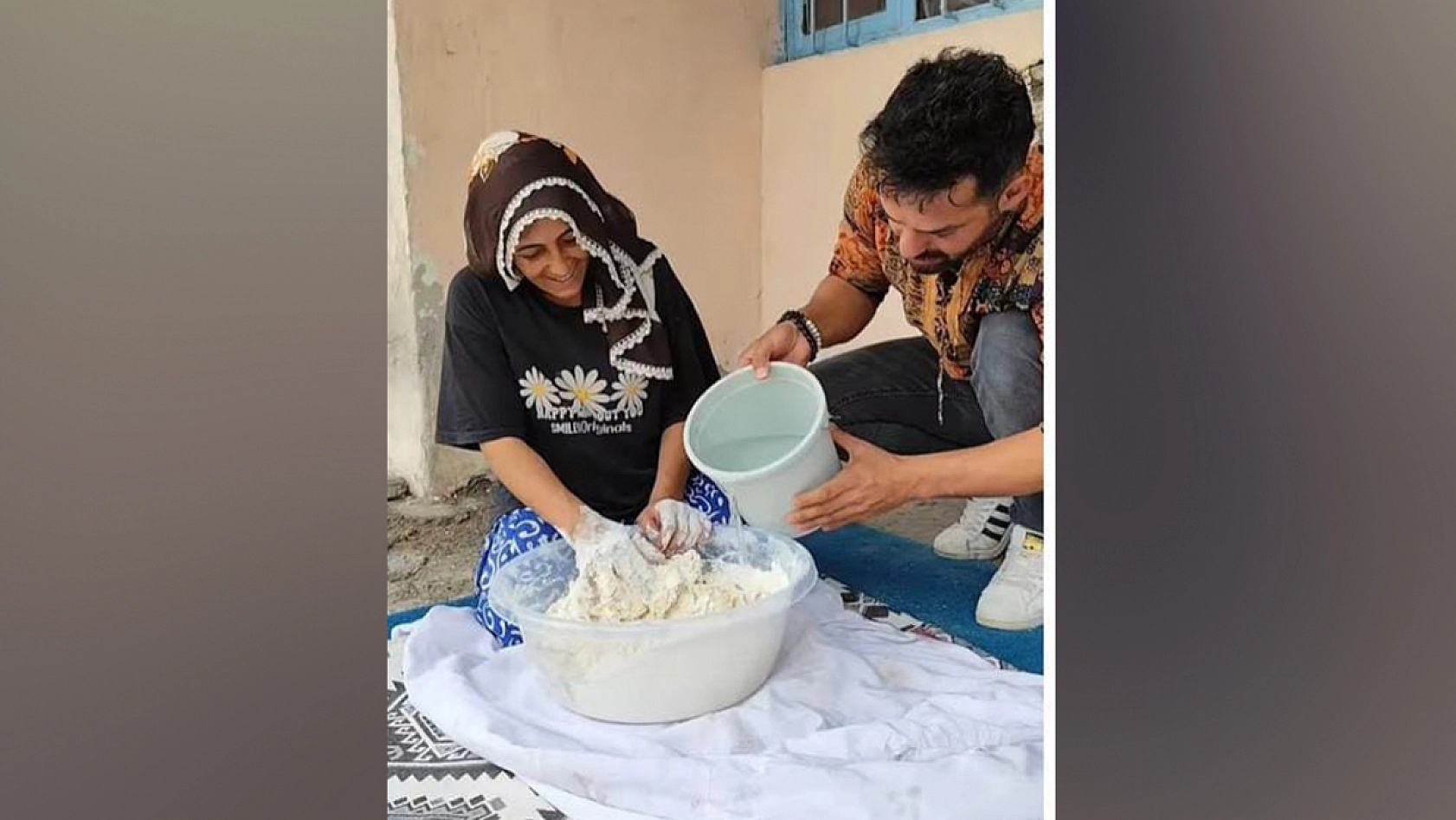 Karavanıyla Türkiye'yi geziyor, Elazığ Festivali'nde sürpriz konuk oldu
