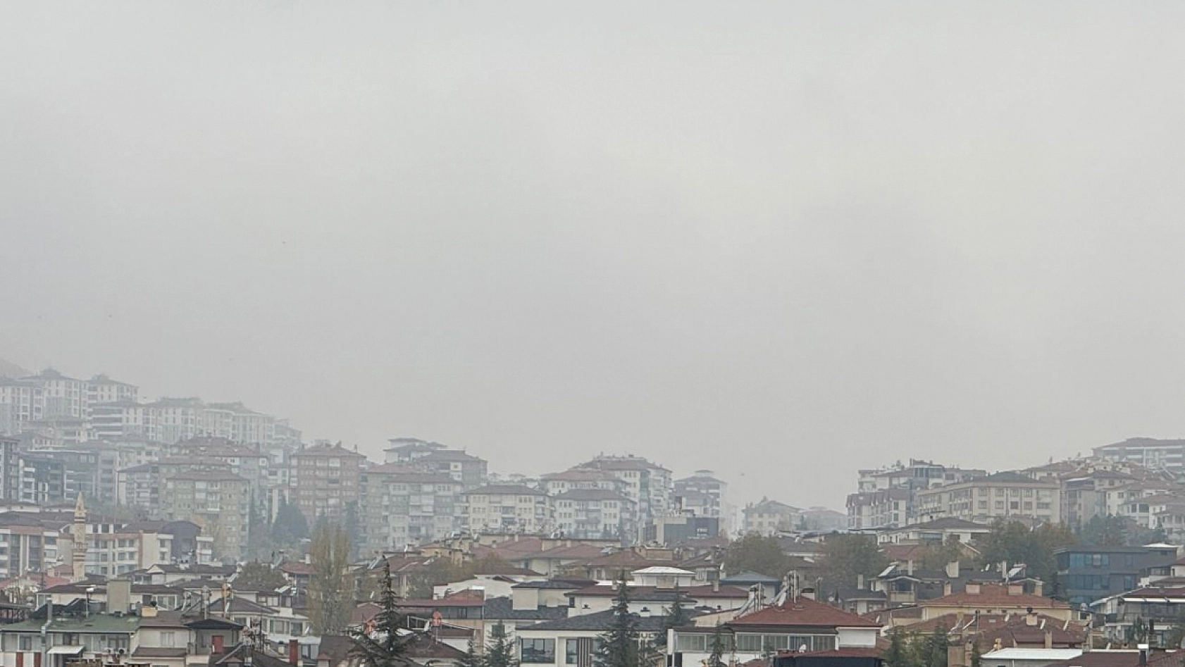 Elazığ'da sis etkili oldu