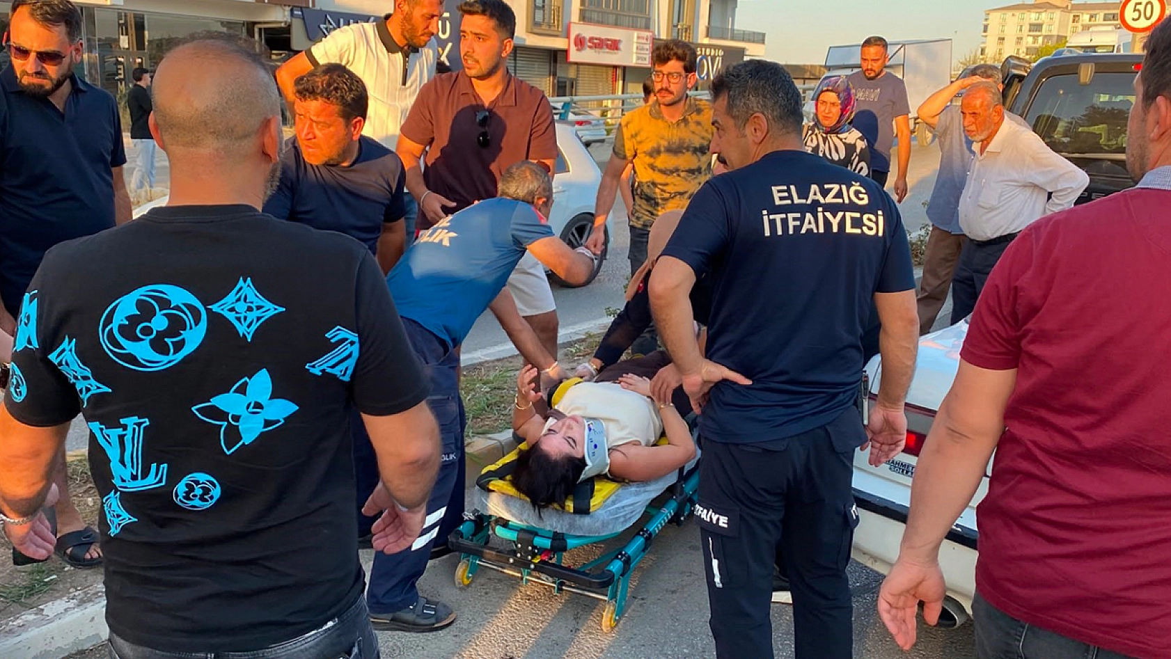 Elazığ'da feci kaza!