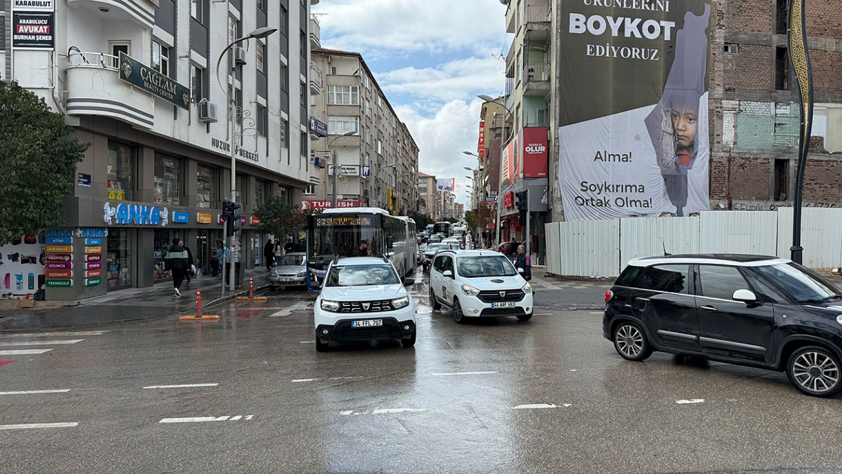 Elazığ böyle trafik görmedi!