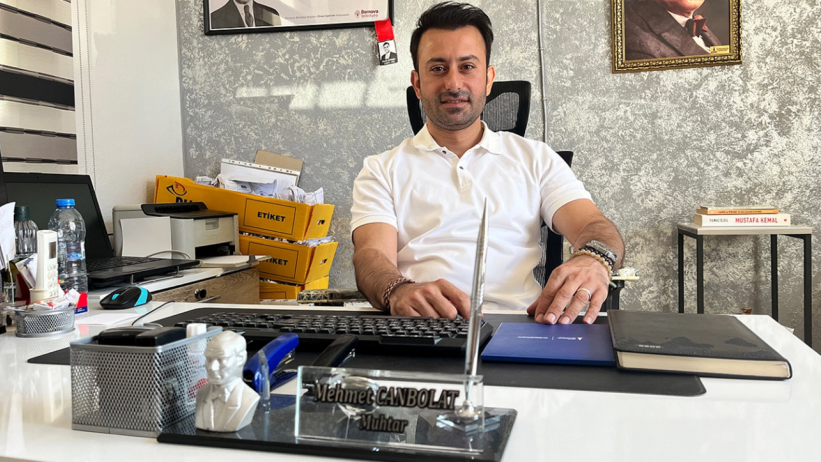 Kahraman muhtar, 3 yaşındaki çocuğu ölümden kurtardı