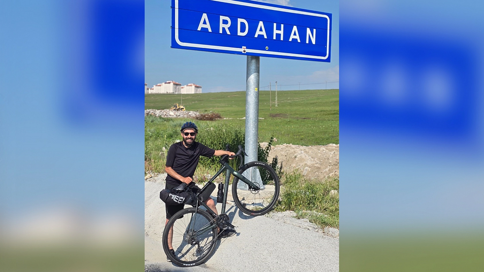 Elazığ'dan Ardahan'a 550 kilometrelik pedal yolculuğu