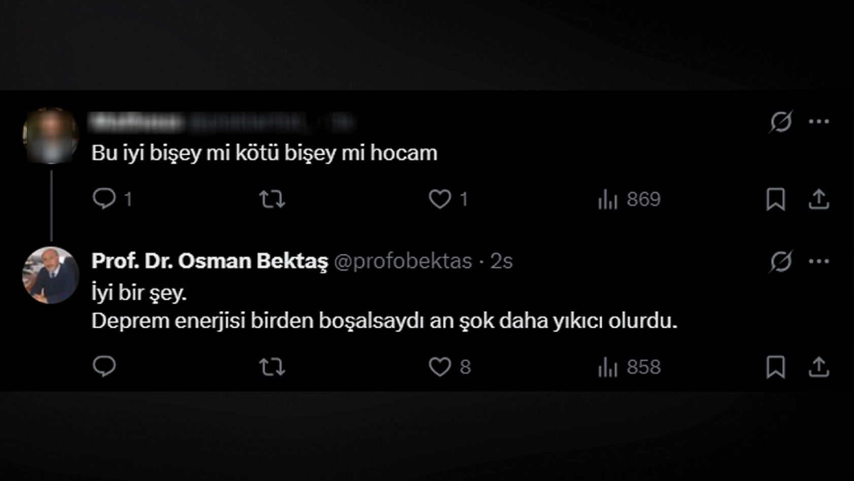 Deprem uzmanı Bektaş: O fay hattına dikkat çekti!