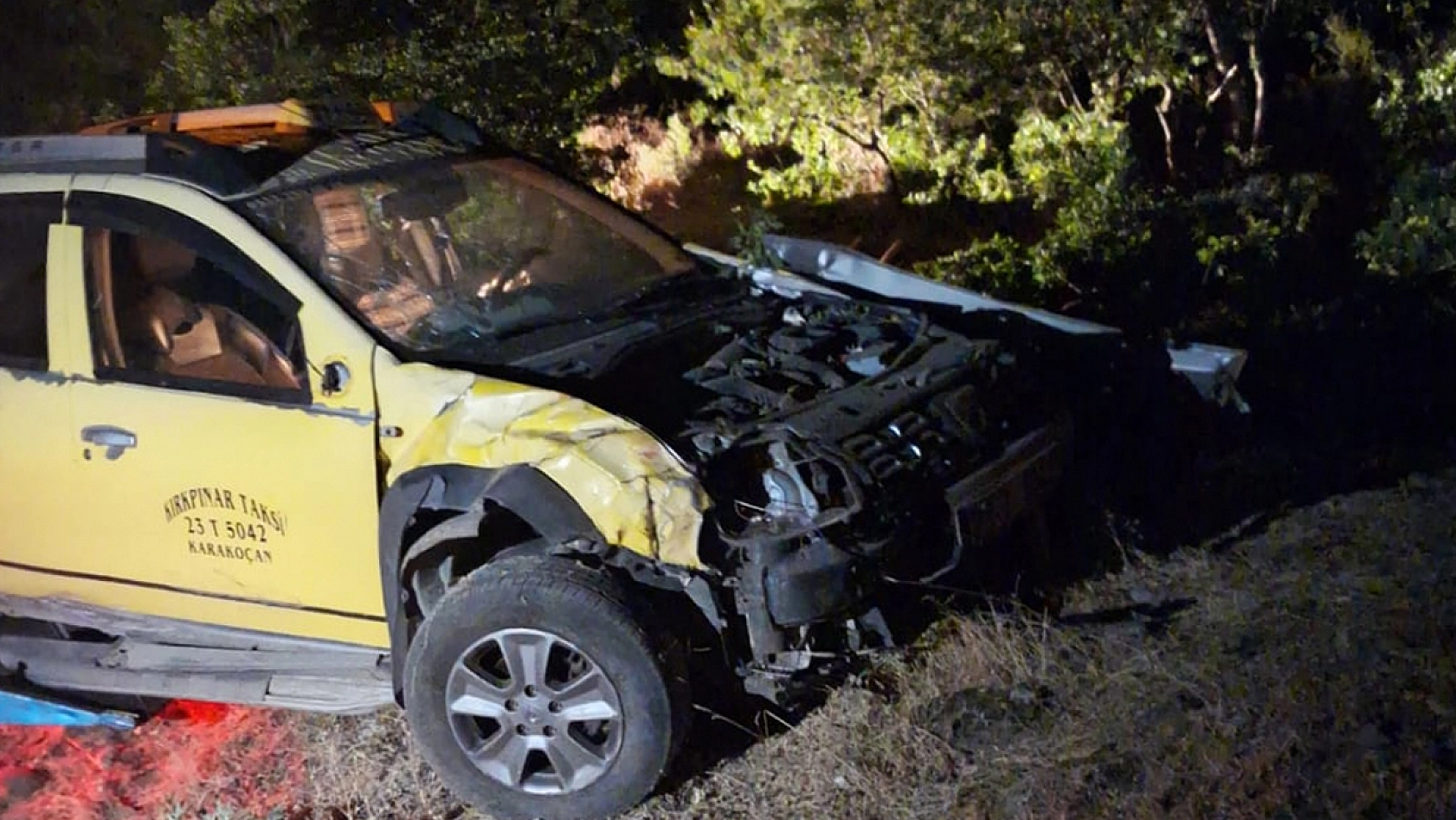 Elazığ'da korkutan kaza! 5 yaralı