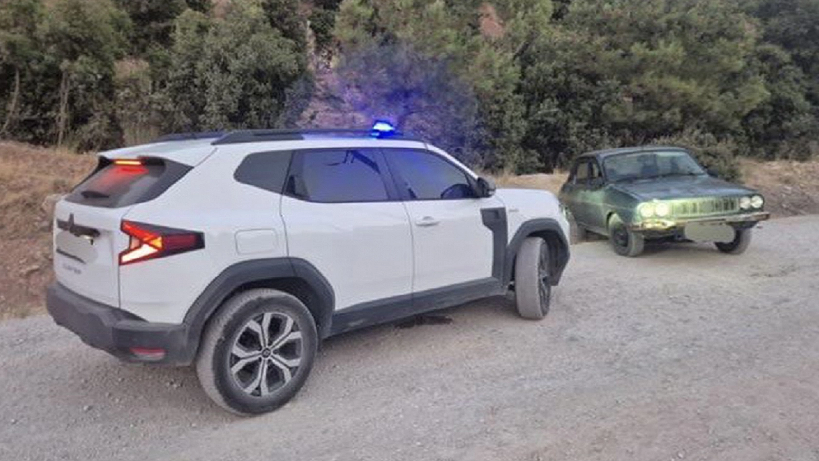 Silahlı zorla kız kaçıran şüpheli ormanlık alanda yakalandı