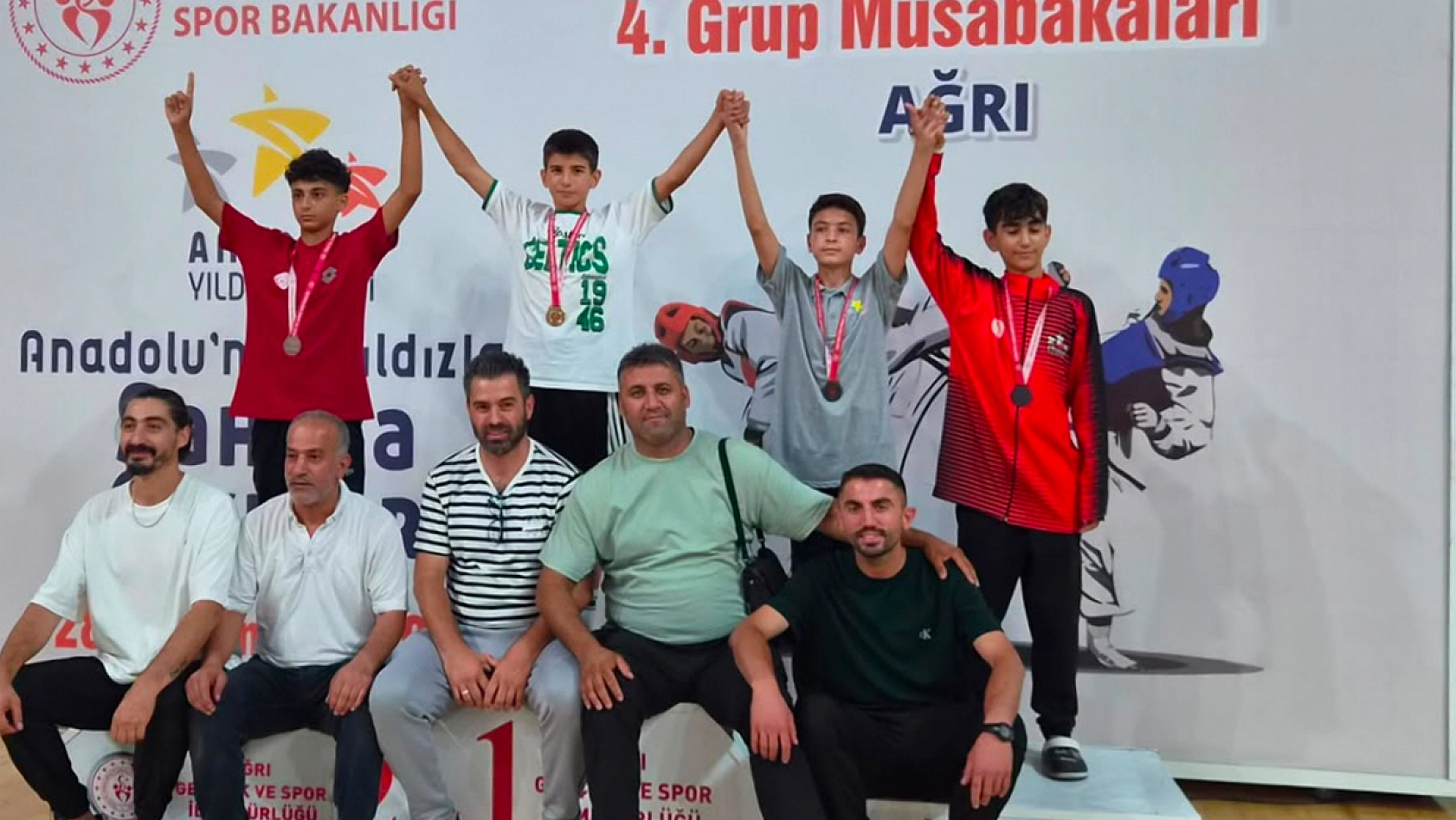 Elazığlı Taekwondocular Doğu Grubu Şampiyonası'ndan Derecelerle Döndü