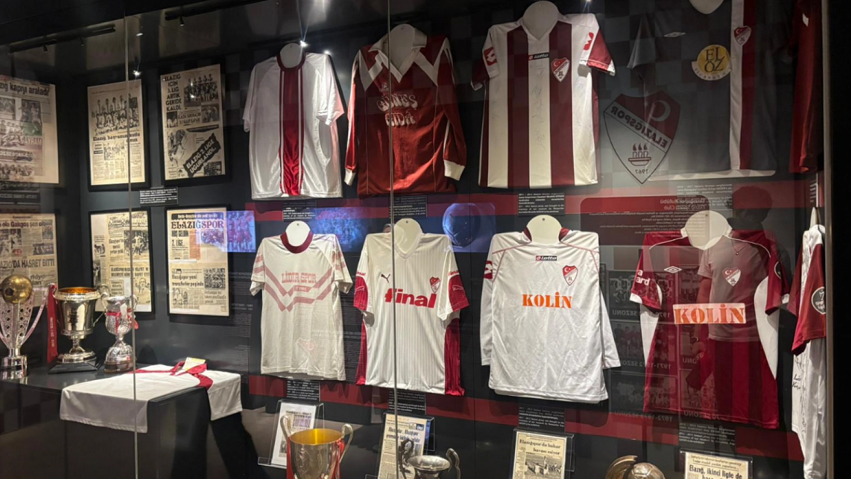 Elazığspor'un Şanlı Tarihi Kent Müzesinde Yaşatılıyor