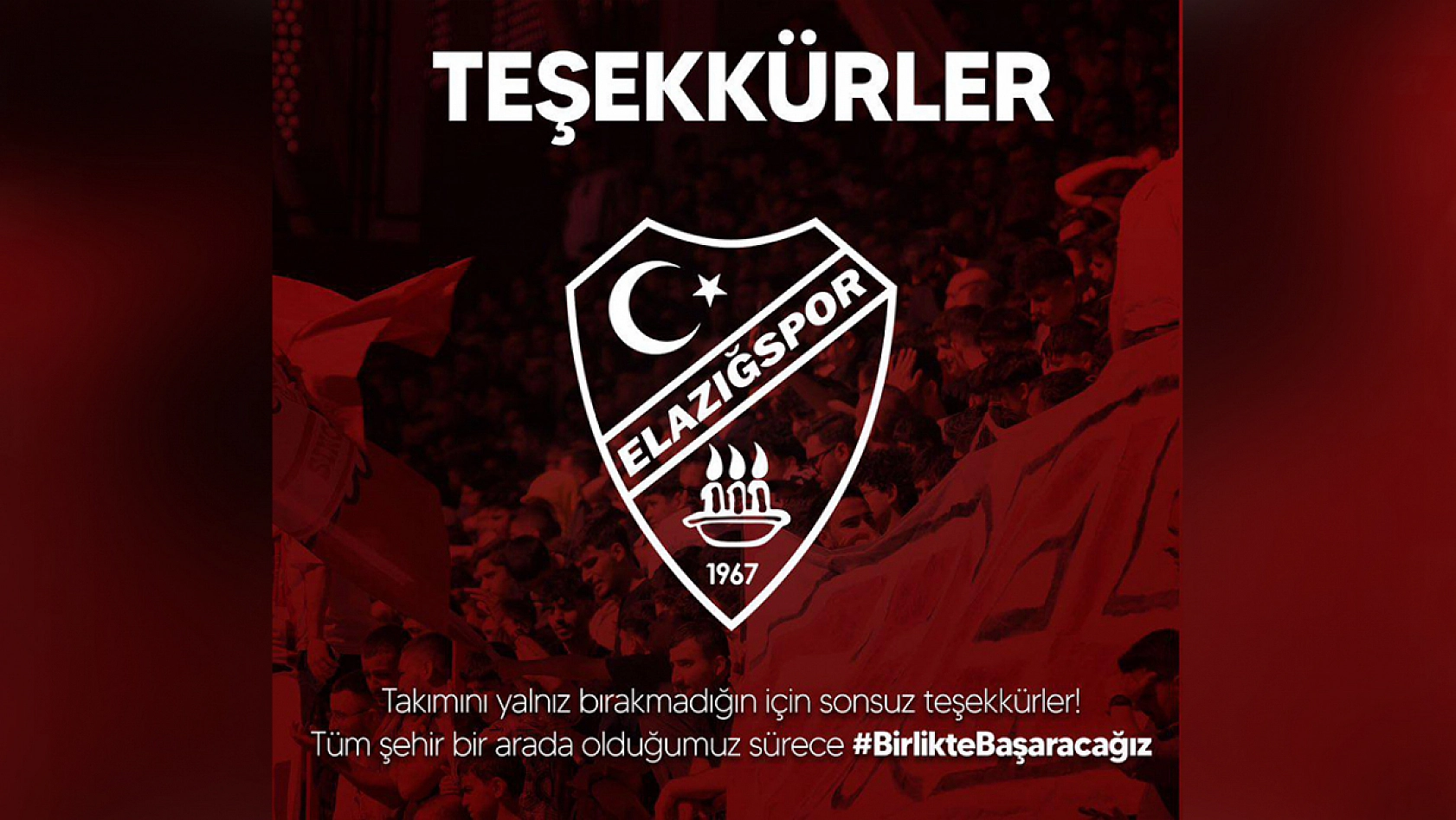 Elazığspor'dan taraftarlara çok önemli uyarı