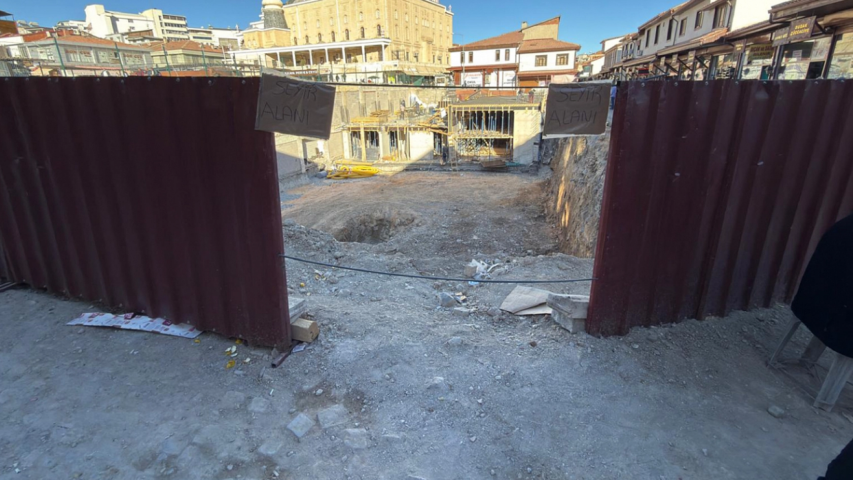 Elazığ'da meraklılarına özel 'Seyir alanı'