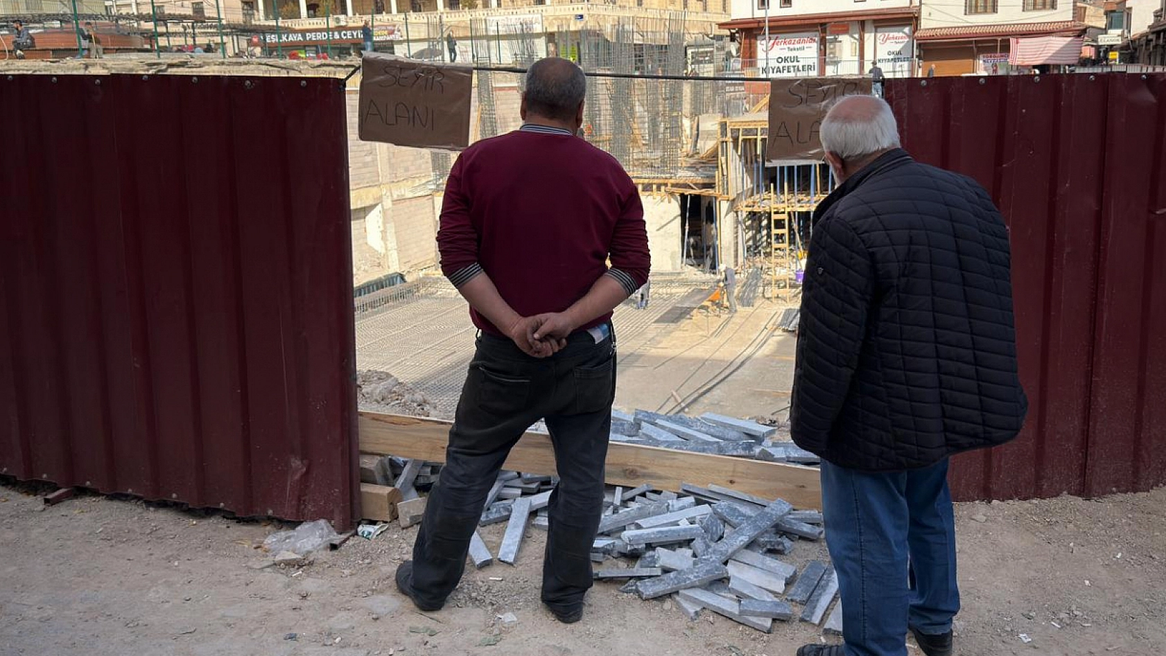 Elazığ'da meraklılarına özel 'Seyir alanı'