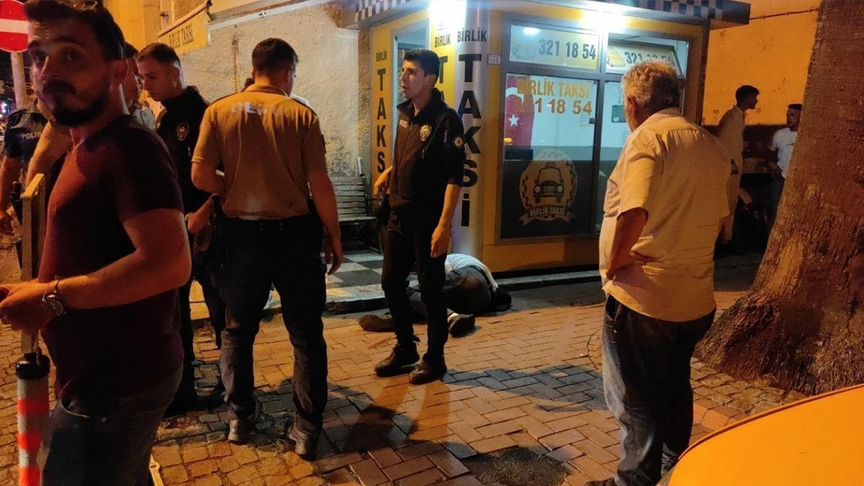 Sokak ortasında vahşet