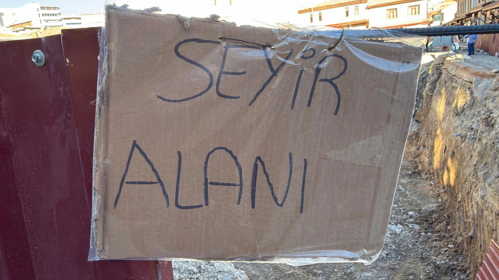 Elazığ'da meraklılarına özel 'Seyir alanı'