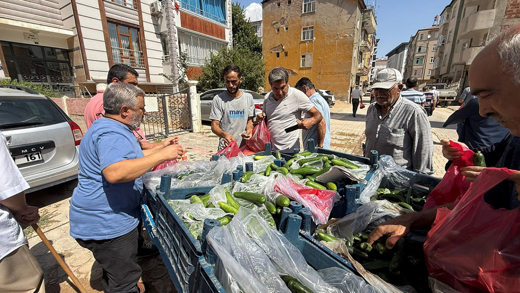 Elazığ'da kilosu 10 liradan satıldı dakikalar içinde tükendi