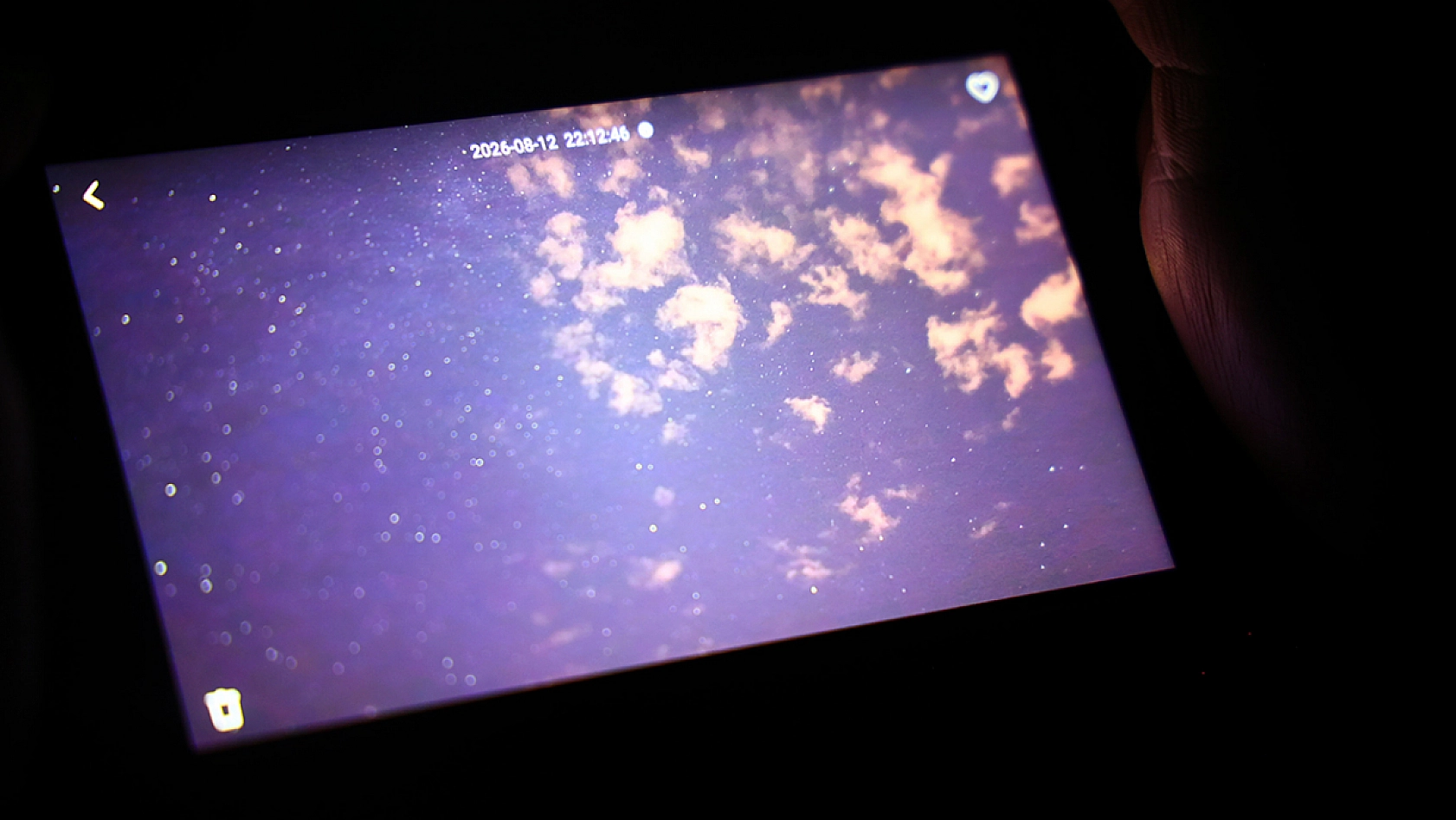 Elazığ'da Perseid meteor yağmuru yoğun ilgi gördü