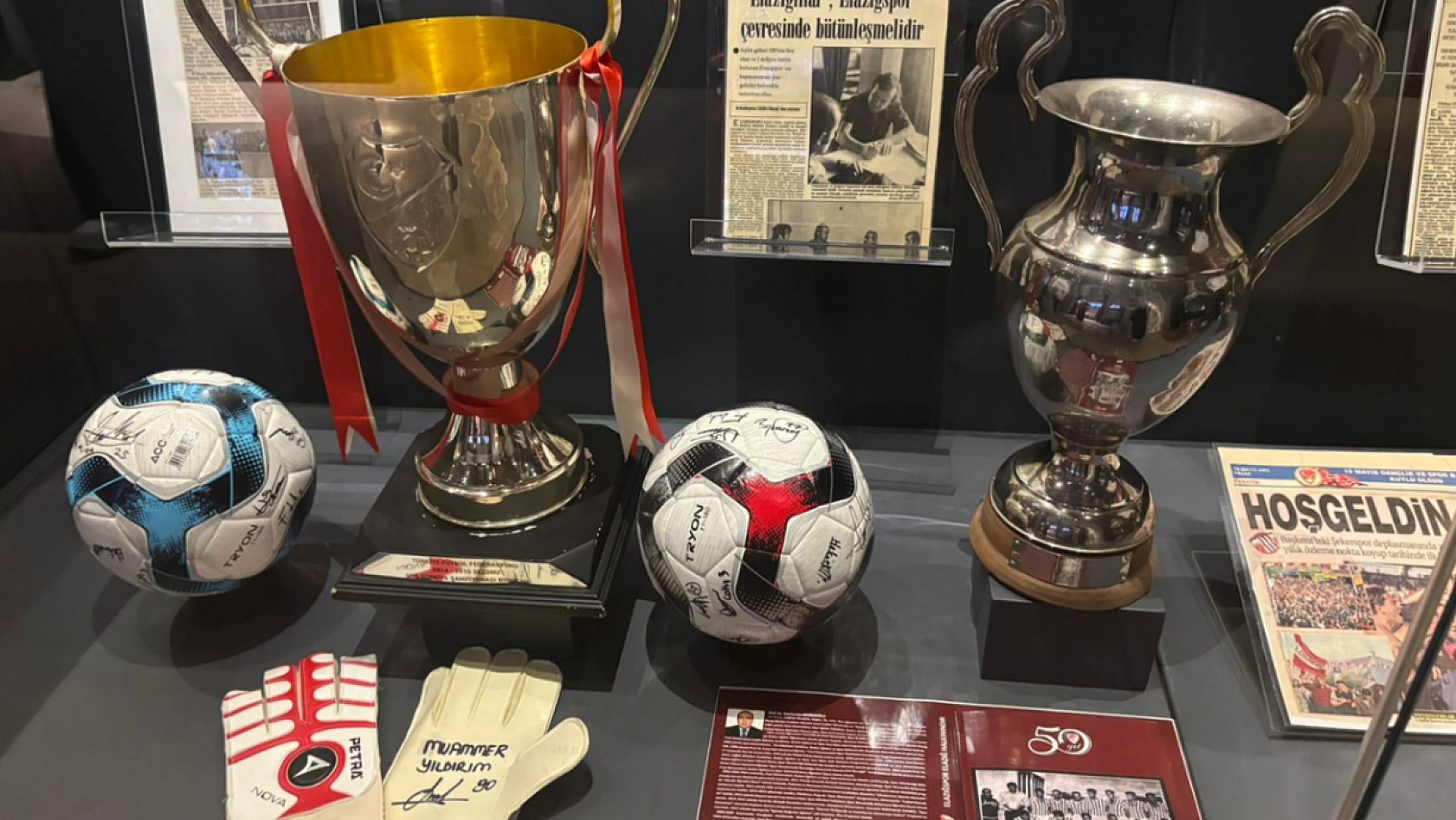 Elazığspor'un Şanlı Tarihi Kent Müzesinde Yaşatılıyor