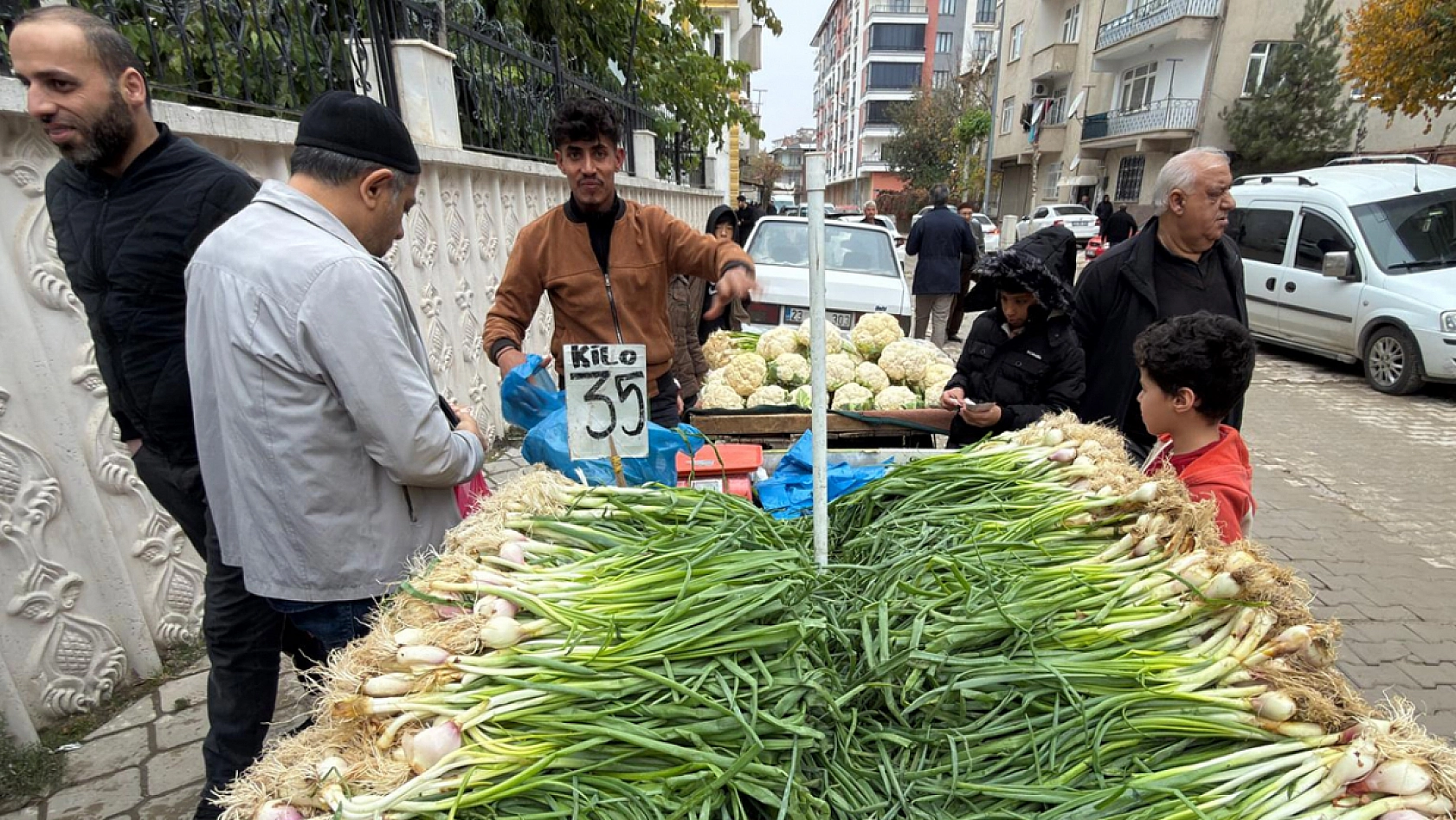 Elazığ'da kilosu 35 liraya düştü kilo kilo alındı