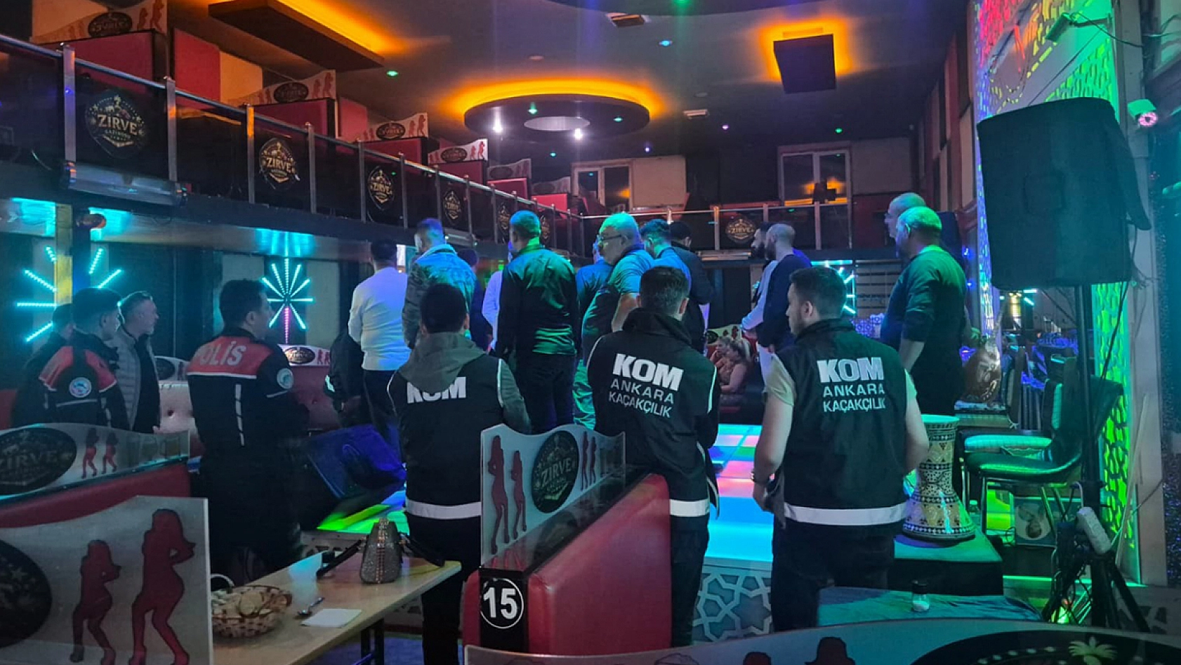 Eğlence mekanlarına yönelik operasyon: 68 gözaltı