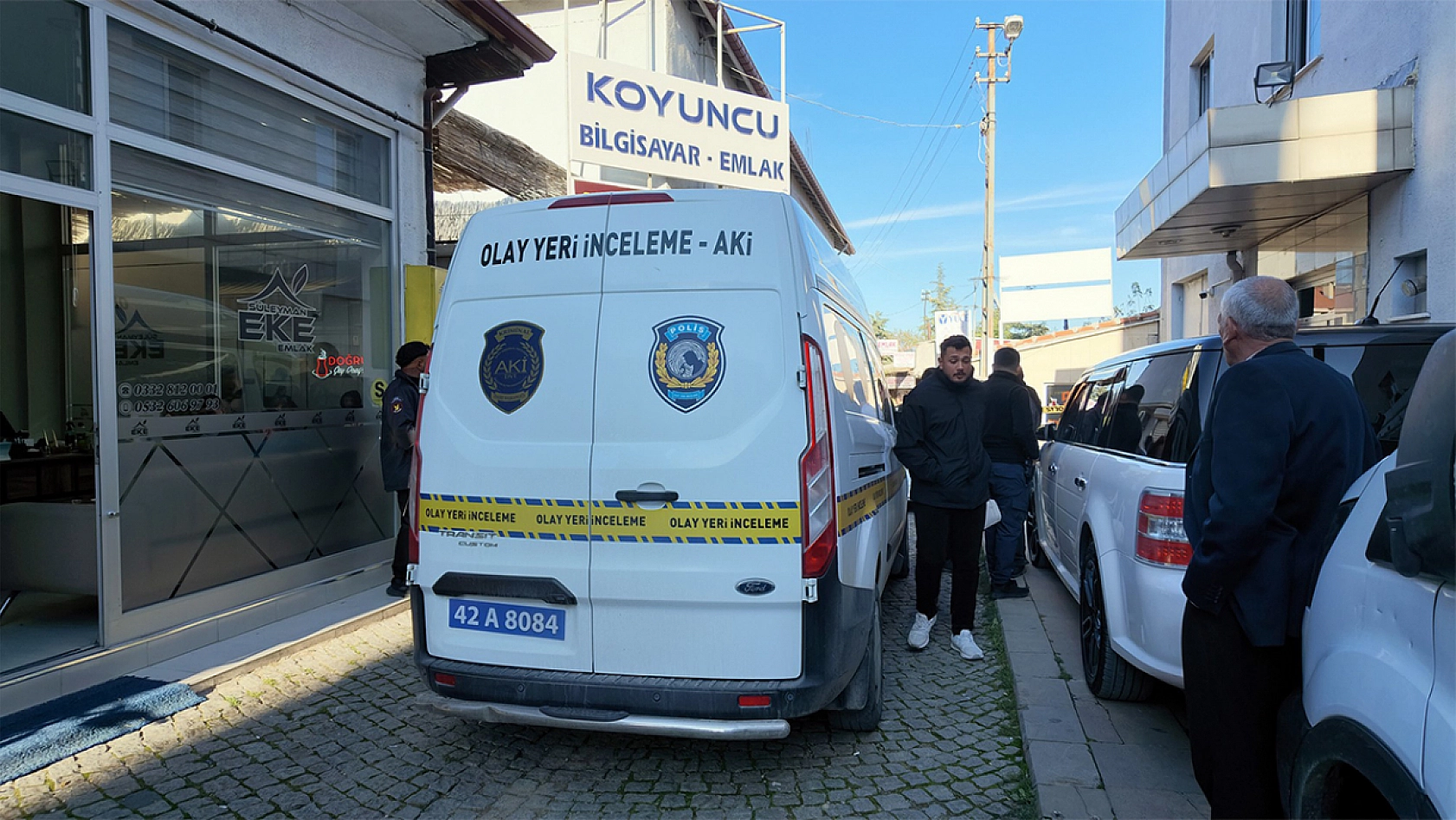 Kıraathaneye tüfekli saldırı: 1 ölü, 1 yaralı