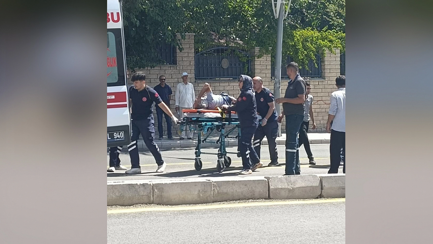 Elazığ'da korkunç kaza! Yayaya otomobil çarptı
