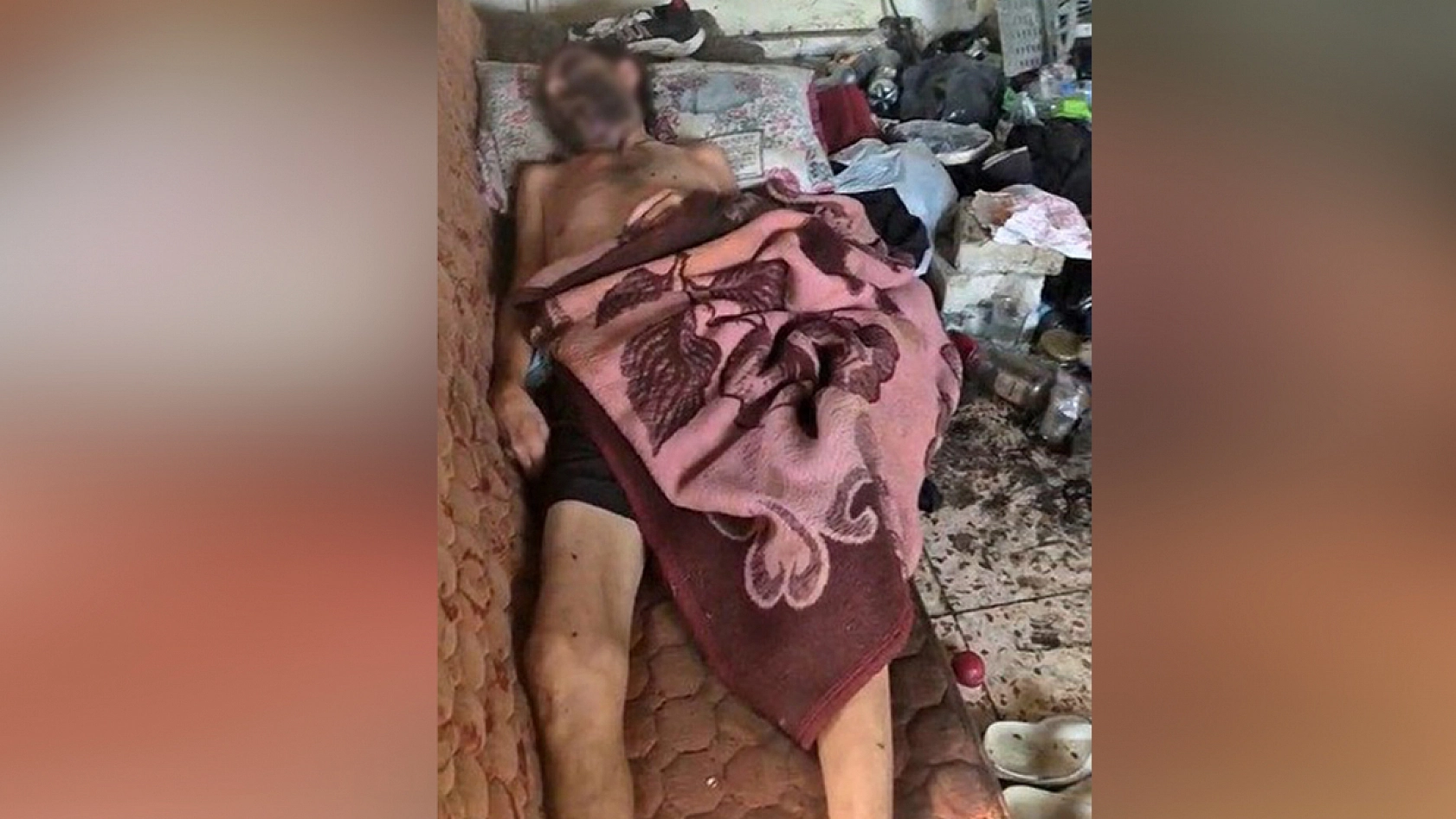 Darp edilip metruk evde ölüme terk edildi