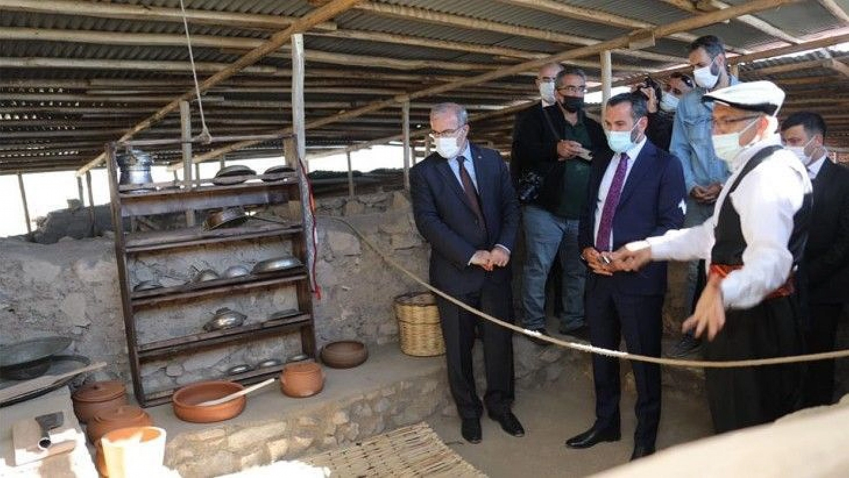 Harput Kalesinde zindan, kürsübaşı ve kutsal alan ziyarete açıldı