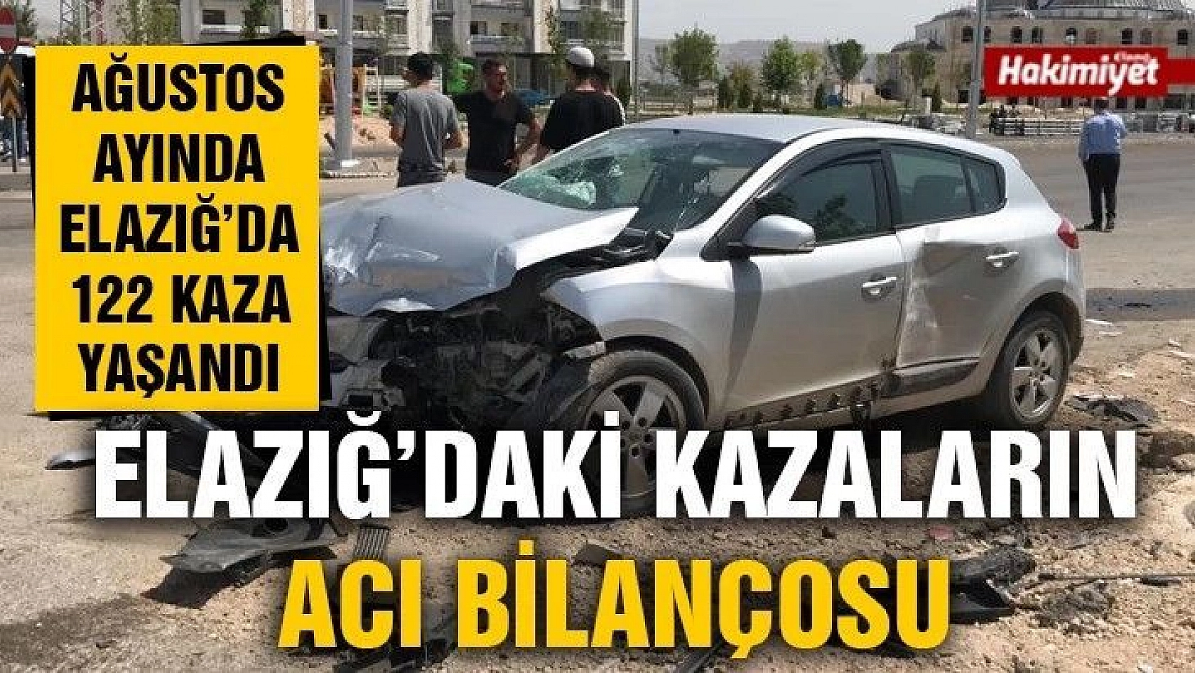 Elazığ'da geçen ay meydana gelen trafik kazalarında 4 kişi hayatını kaybetti