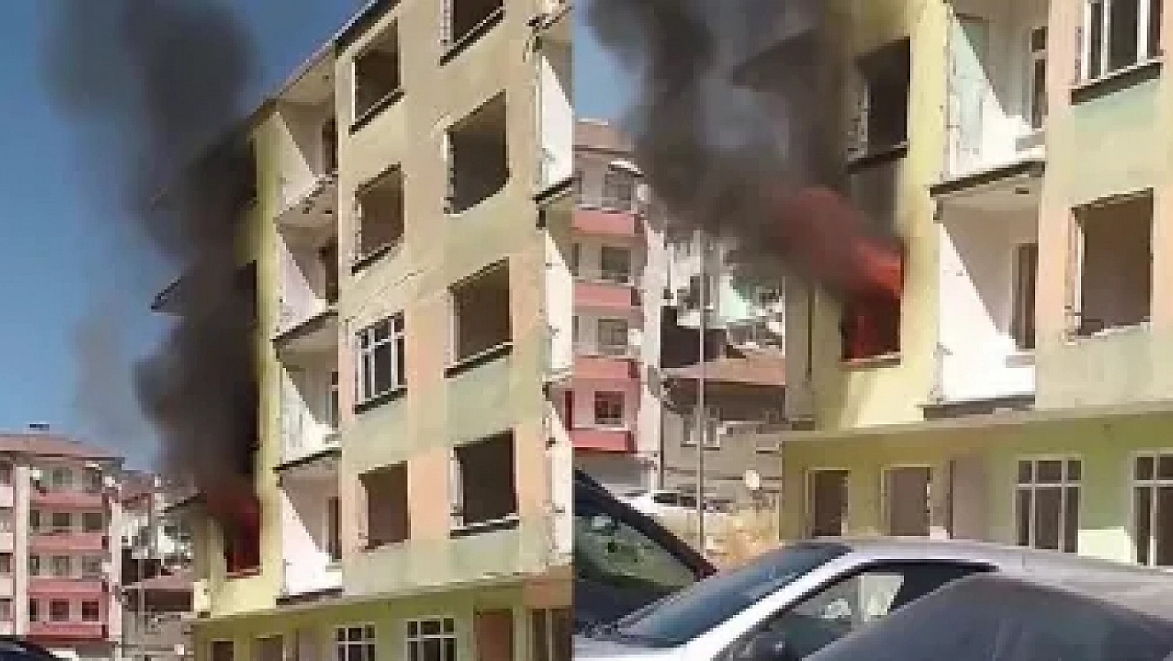 Elazığ'da Metruk Bina Yangınları Bitmiyor!