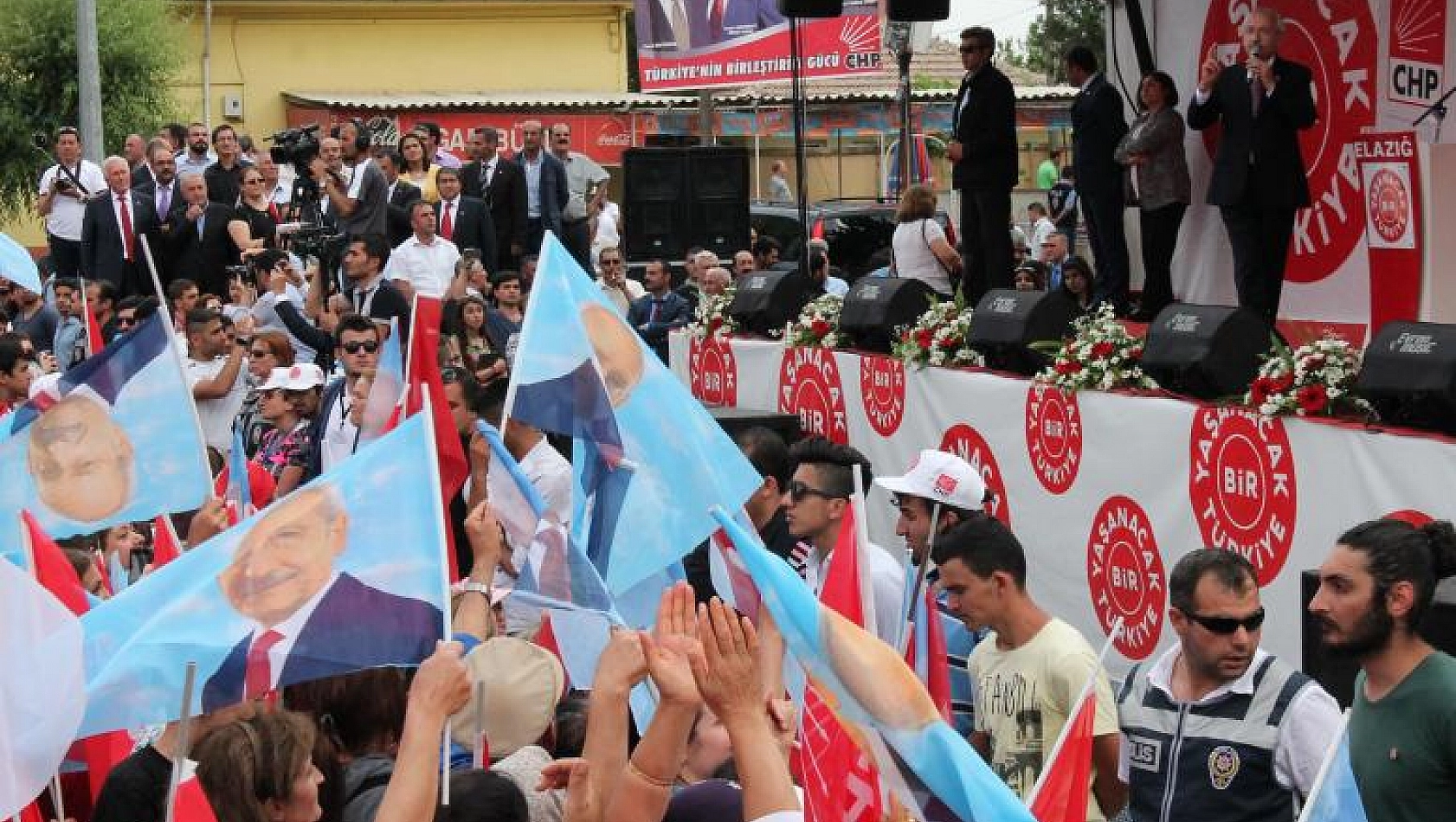 CHP'den Elazığ Halkına Miting Teşekkürü